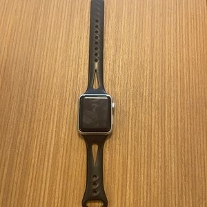 Apple Watch Series 2, 38 mm. Comes with charger, 3 additional bands.